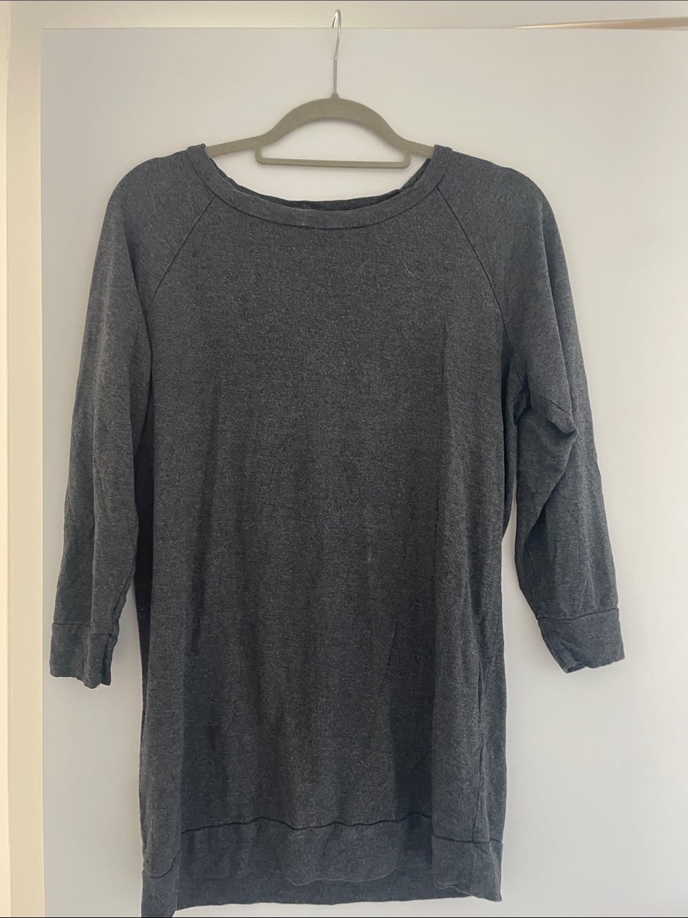 Joe Fresh Dark Charcoal Crewneck Sweater